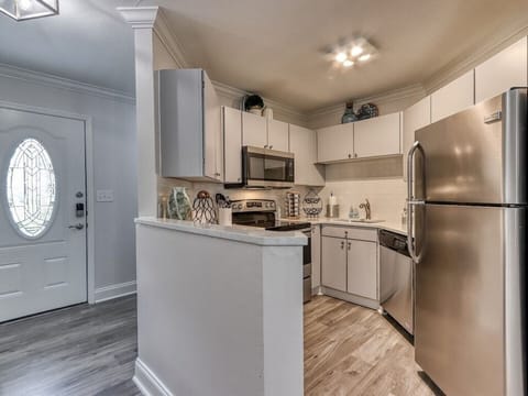 Tranquility Skies' fully equipped kitchen