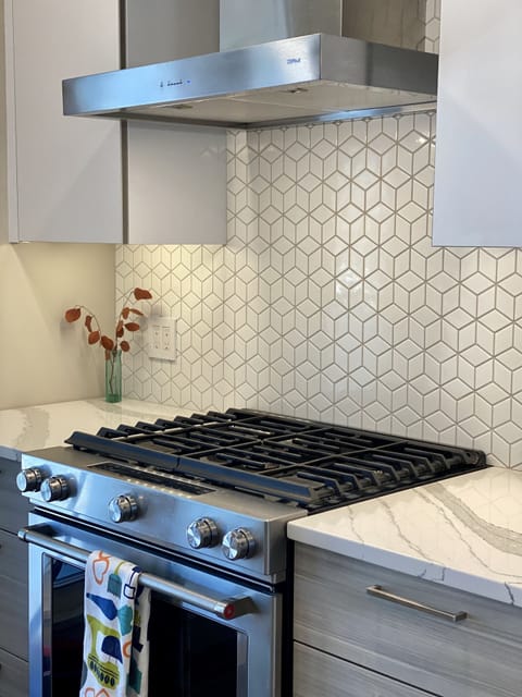 Gas Range and Vent Hood