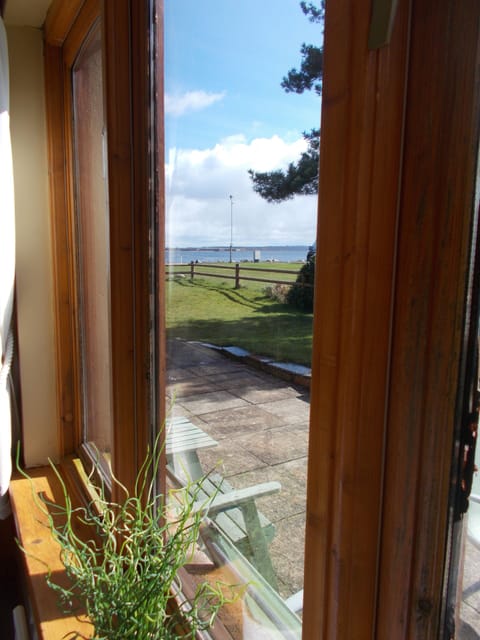 View of the sea from the bedroom