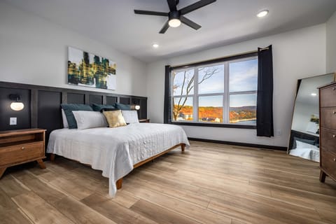 Spacious Master suite on the main level.