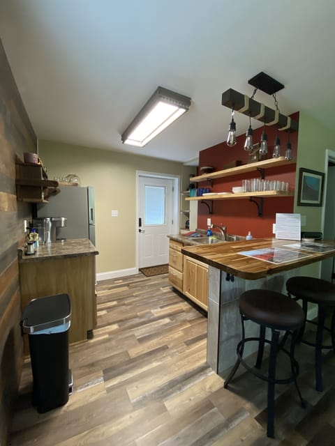 Kitchenette area. It’s like a luxury suite in a fine hotel on steroids.