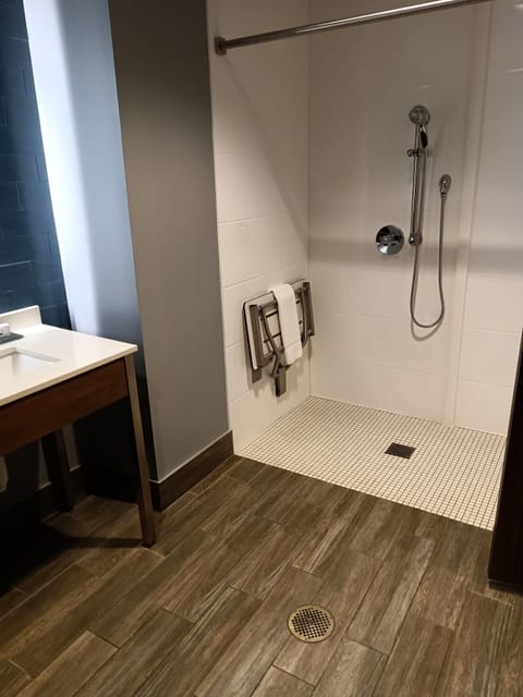 Free toiletries, hair dryer, towels, soap