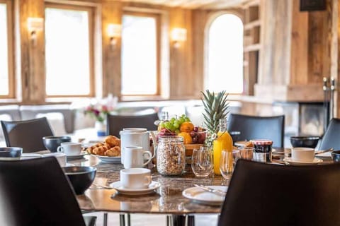 Share meals and laughs at the dining table.