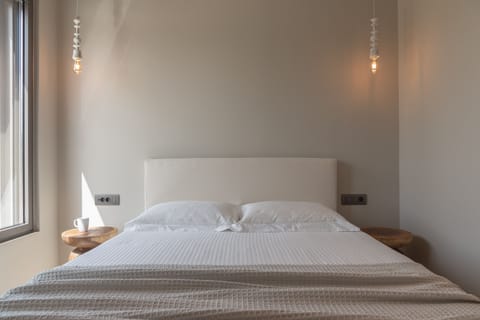 Luxury bedroom with king-size bed and premium quality linen.