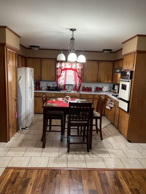 Kitchen adds a country flare with all the essentials of home