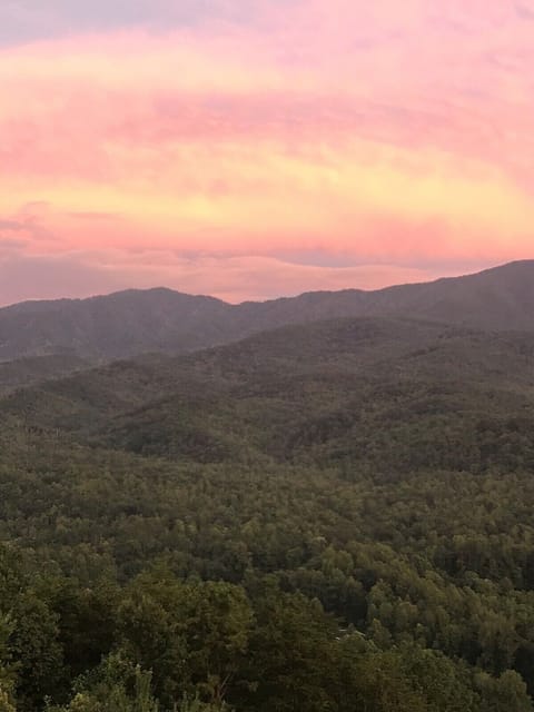 twilight picture. Taken in neighborhood. Quality from balcony would be same.