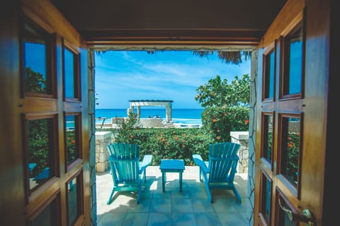 Seaside Handcrafted Stone Cottage | View from room