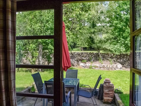 Outdoor area | Lime tree Cottage, Newtonairds