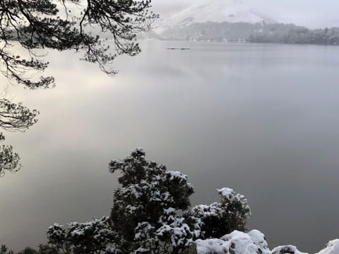 Winter scene of Derwent water, a short drive from Graylings | Graylings Rest - Brigham Holiday Park, Brigham, near Cockermouth