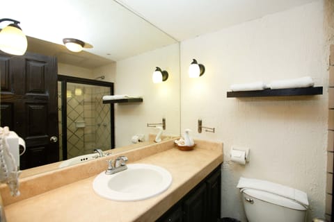 Traditional Room, 2 Queen Beds | Bathroom | Shower, free toiletries, hair dryer, towels