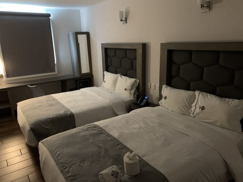 Standard Double Room, 2 Double Beds | Premium bedding, down comforters, pillowtop beds, in-room safe