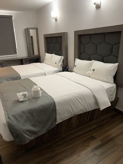 Standard Double Room, 2 Double Beds | Premium bedding, down comforters, pillowtop beds, in-room safe