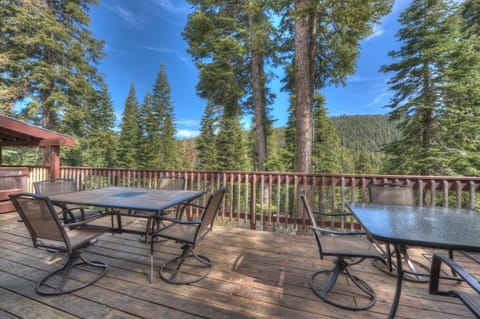 Beautiful views from the deck