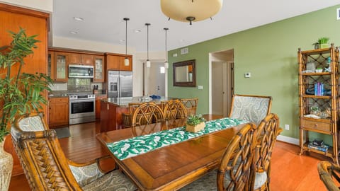 Pili Mai Resort at Poipu #15J - Dining Room & Kitchen - Parrish Kauai