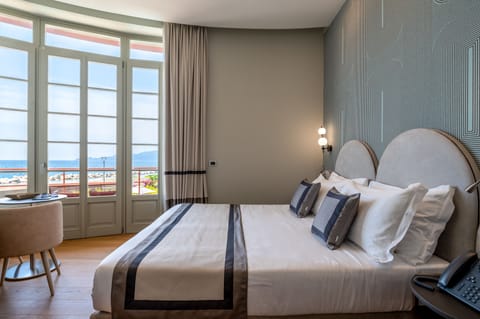 Camera Doppia, terrazza, vista mare (Portofino) | Frette Italian sheets, premium bedding, down comforters, minibar