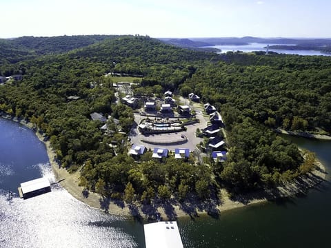 View of 9 acre resort