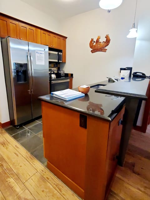 Well stocked kitchen