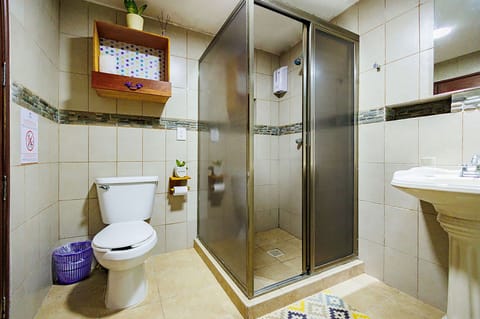 Superior Double Room | Bathroom | Shower, towels, soap, shampoo