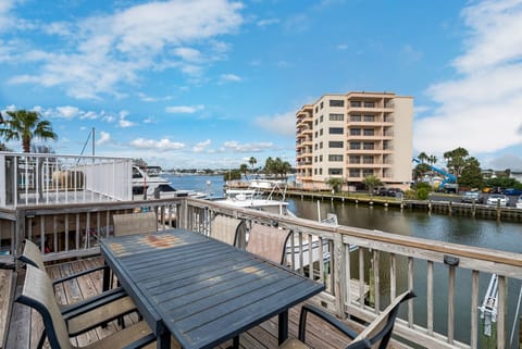 Enjoy a meal on the deck with these views