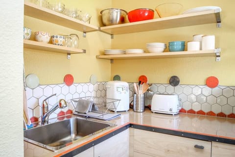 Kitchen is complete with everything you should need