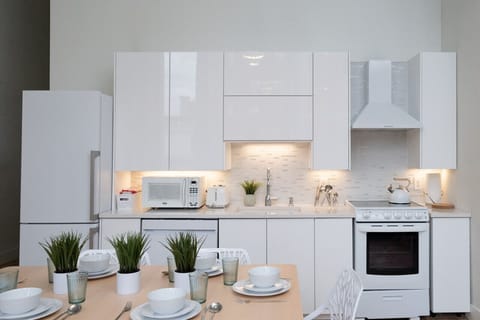 Grand kitchen fully stocked