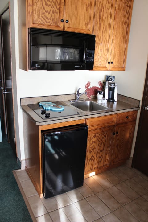 Studio-Murphy Bed Non-View | Private kitchenette | Fridge, microwave, coffee/tea maker