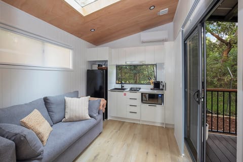 Premium Tiny Home - Sleeps 2 | Living area | 0-cm LCD TV with digital channels, TV