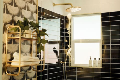 Exclusive Room | Bathroom | Shower, rainfall showerhead, hair dryer, bathrobes