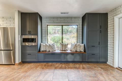 All New Cabinetry and Bench Seat