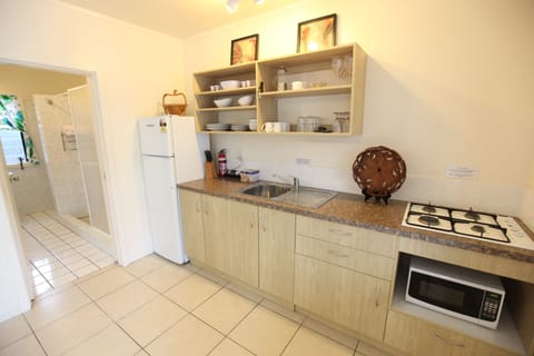 Apartment, 3 Bedrooms | Private kitchenette | Microwave, stovetop, electric kettle, toaster