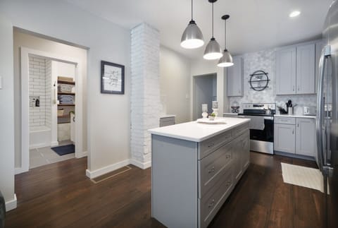 Newly remodeled kitchen