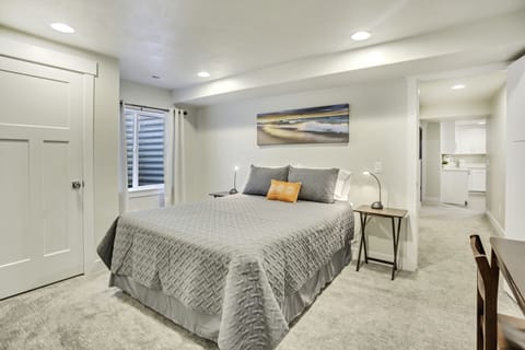 Design Apartment | Down comforters, pillowtop beds, individually decorated