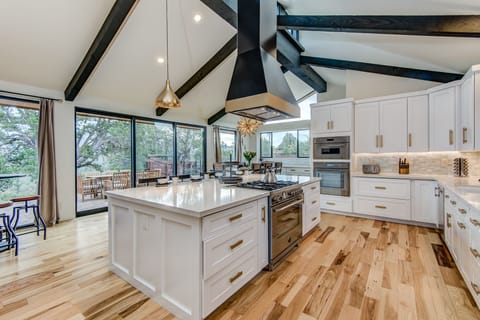 Massive Kitchen with a Large Center Island
