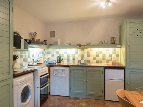 Classic Apartment | Private kitchenette | Fridge, microwave, oven, stovetop