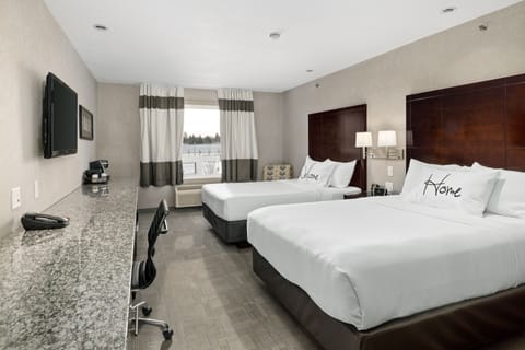 Standard Double Room | Premium bedding, desk, laptop workspace, blackout drapes