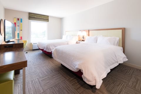 Room, 2 Queen Beds, Accessible, Non Smoking (w/ bathtub) | Premium bedding, in-room safe, soundproofing, free WiFi