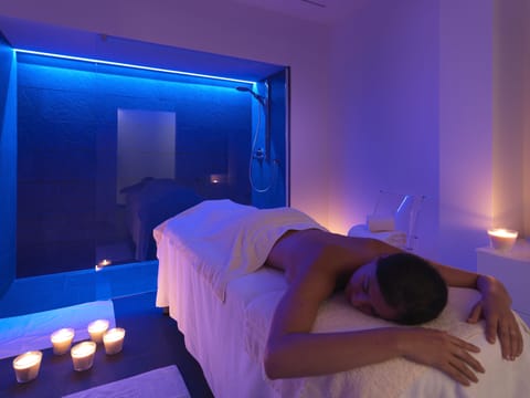 Sauna, hot tub, steam room, body treatments, mud baths, hydrotherapy