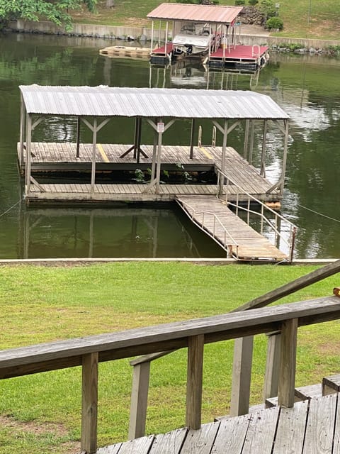 Boat dock available for extra fee of $50/night for stall parking.