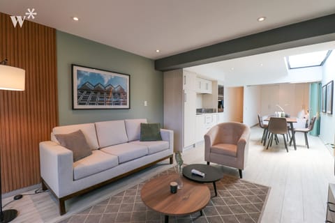 Basic Single Room | Living area | Smart TV