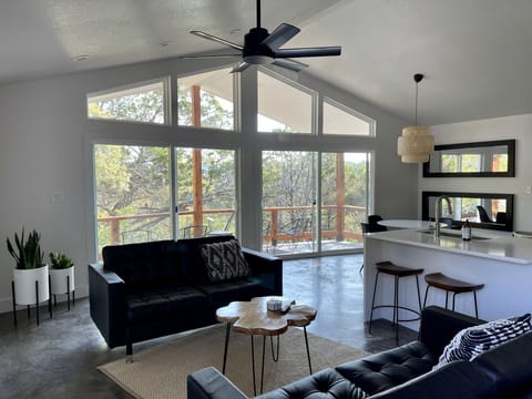 Bright and uncluttered spaces offer peace and relaxation.