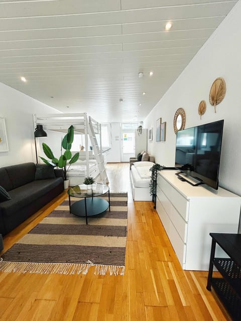 Living Area with Sofa and TV