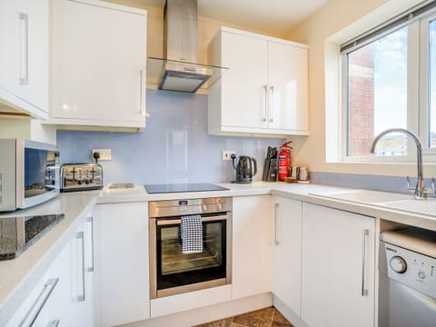 Kitchen | Marina View Apartment, Swansea Marina