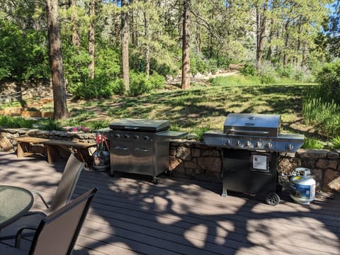 Community Grill on the North Deck of Tamarron Lodge