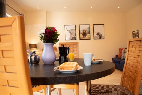 Dining space at Druim an Lochain