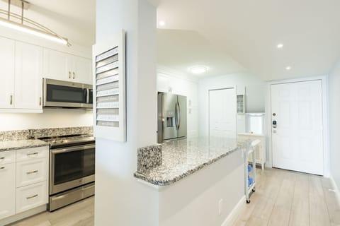 Condo, Multiple Beds, Patio (#11-337 - No Pets Allowed) | Private kitchen | Fridge, microwave, oven, stovetop