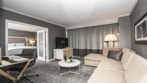Suite, 1 Bedroom (Concierge, 2 Balconies) | Premium bedding, down comforters, in-room safe, desk