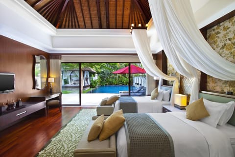 Villa, 2 Bedrooms | Premium bedding, minibar, in-room safe, individually decorated