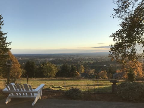 View of valley floor