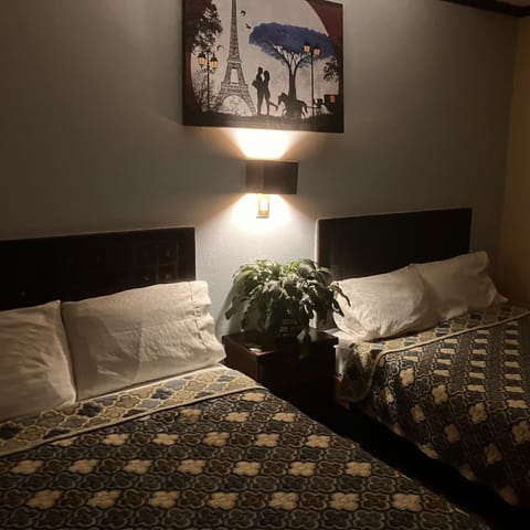 Family Double Room, 2 Double Beds | Free WiFi, bed sheets