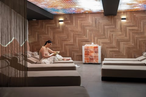 Sauna, spa tub, steam room, hot springs, Turkish bath, body treatments